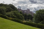 Am Weg hinauf zum Edinburgh Castle