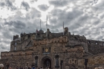 Vor den Toren von Edinburgh Castle
